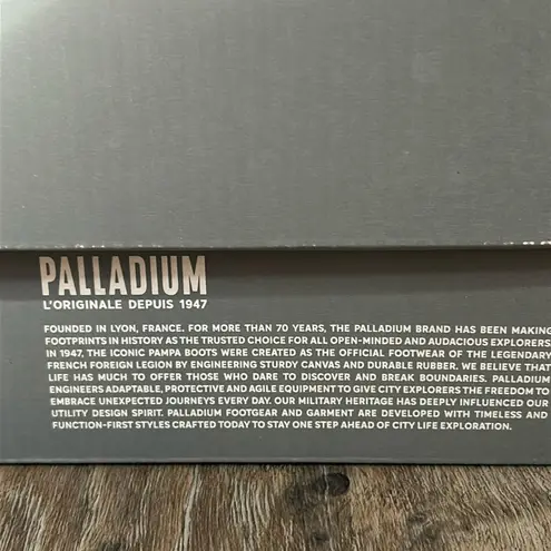 Palladium Pampa Hi Wax Unisex Shoes Size Men 4.5/Women 6