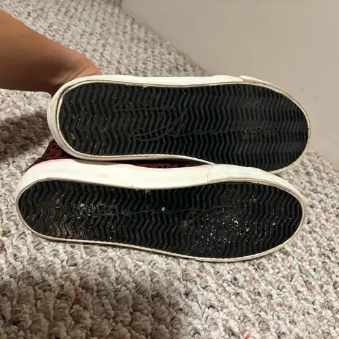 Vintage Havana Dina High Tops Maroon Wine black Multi Studded- Size 9