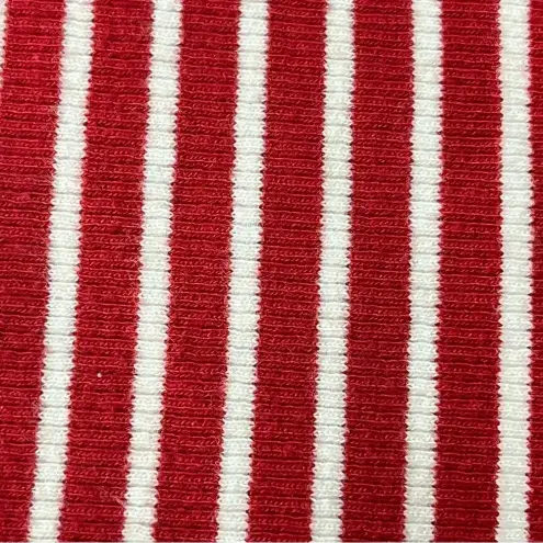 ZARA  Trafaluc Red Striped Seamless Crop Top Women’s S Nautical Preppy Sailorcore