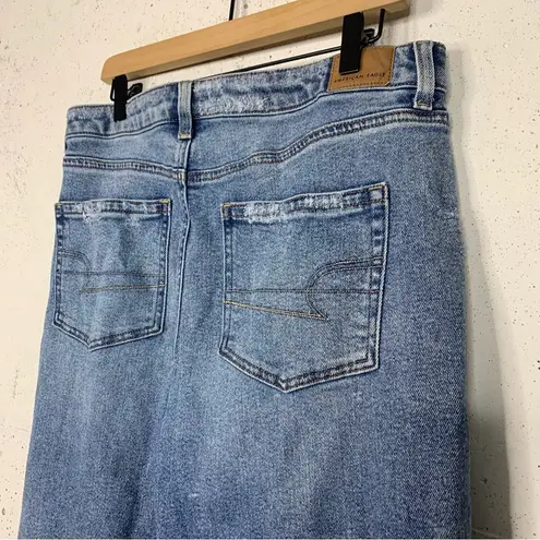 American Eagle  High Rise Ankle Cropped Jeans Size 14