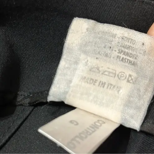 Brunello Cucinelli Gunex Women’s Size 10 Black Cotton Spandex Pants Trousers