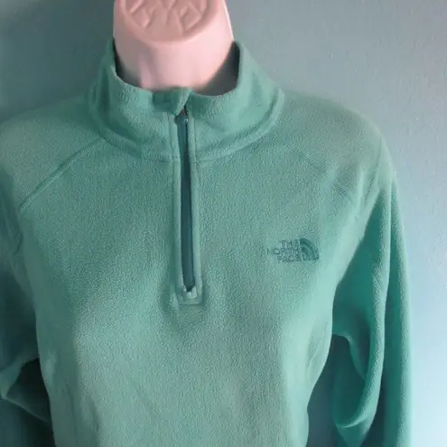 The North Face  Polartec Fleece Jacket Womens Size M Aqua Blue / Green