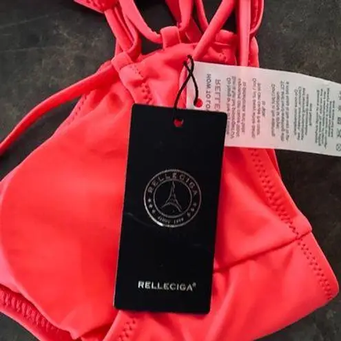 Relleciga Women's Strappy Triangle Bikini Top for Women