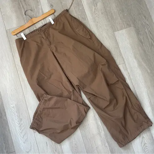 iets frans Pants baggy tech womens Brown (medium) streetwear y2k casual comfy