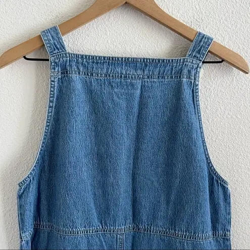 Sag Harbor Vintage Sport Denim Dress 90s Y2K 100% Cotton Small