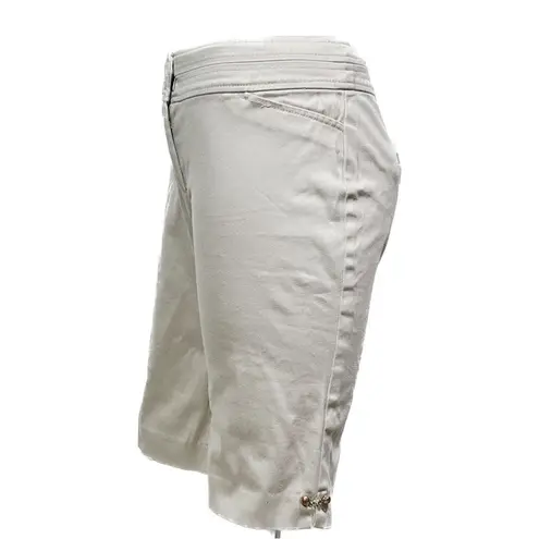 Acne Studios Acne women’s size 0 Bermuda shorts, faux pockets breathable