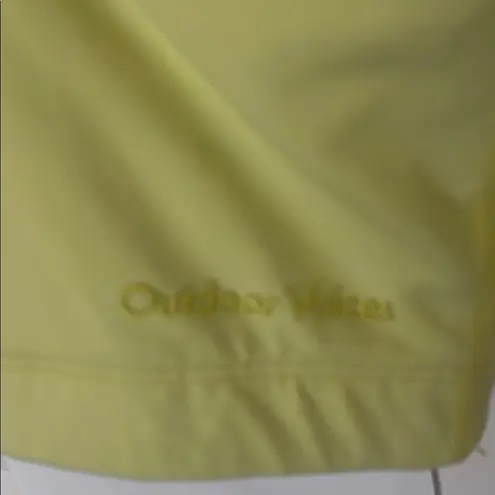 Outdoor Voices  Yellow High Neck Sports Bra Medium