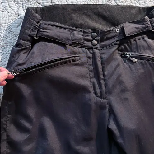 Polar Edge Silver Series Women’s Black Insulated Ski Pants Snowboard Sz L 💚 Size L