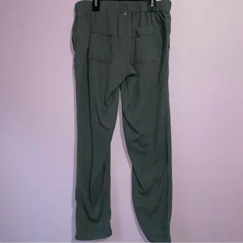 prAna Relaxed Tapered Pants Women Size M Pull On Athleisure Yoga Travel Lounge