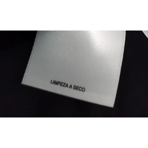 Kasper Womens Suit Set Jacket Skirt Geometric Print Black Blue Size 12