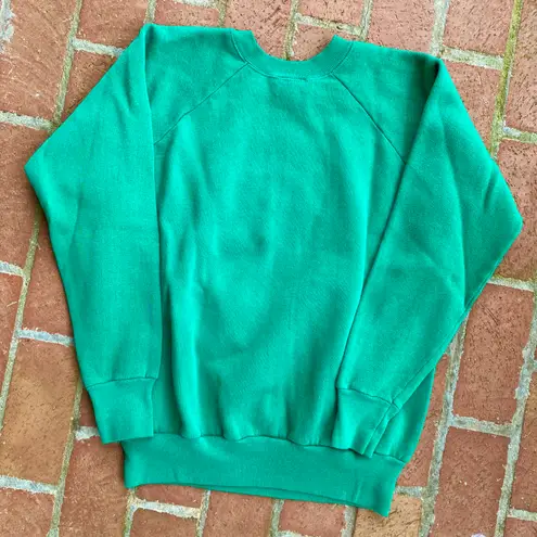 Vintage 90s Christmas Holiday Valorie Sockwell Embroidered Crewneck Sweatshirt Green Size L
