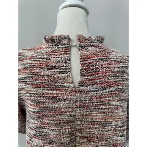 FATE. Tweed crew neck bubble 3/4 sleeve new with tags size Small