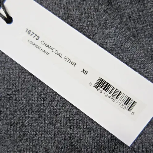 NWT White + Warren Lounge Pant in Charcoal Heather Gray Cashmere Knit Jogger XS