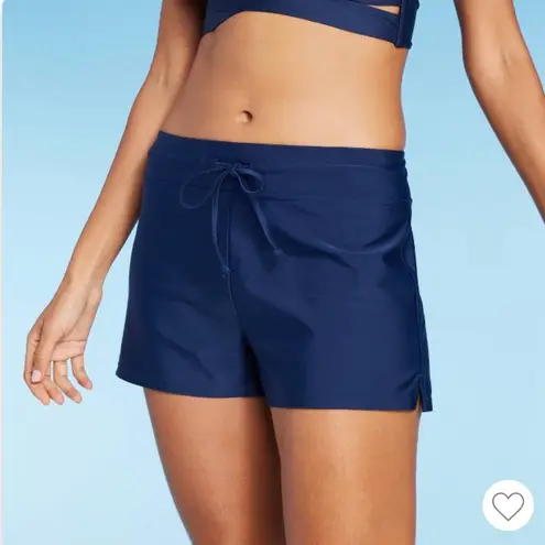Kona Sol Women's Active Swim Shorts - ™ Navy Blue XL