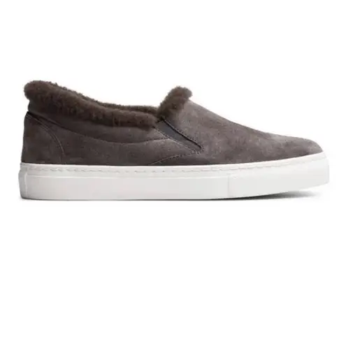 M. Gemini The Cerchio Shearling Slip On Shoes in Gray Size 7.5 or 37 1/2