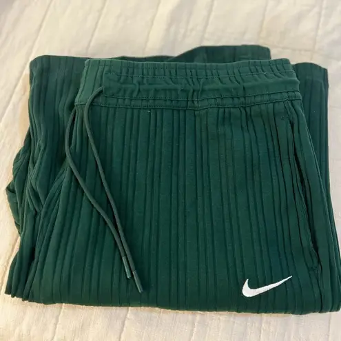 Nike Women’s  Ribbed Jersey Wide Leg Pants