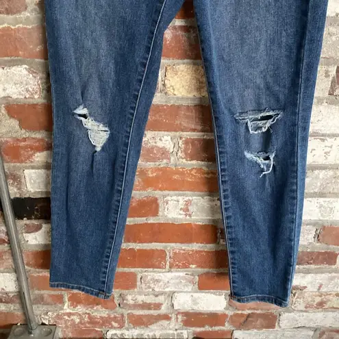 Harper Heritage  Ripped Medium Wash High Rise Skinny Jeans Size 30