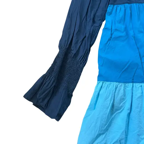 Figue Short Bella Dress Blue Colorblock