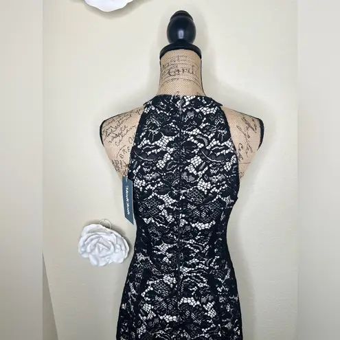 NTM: ModCloths NWT A Night Like This Black & White Lace Formal Dress Sz 8
