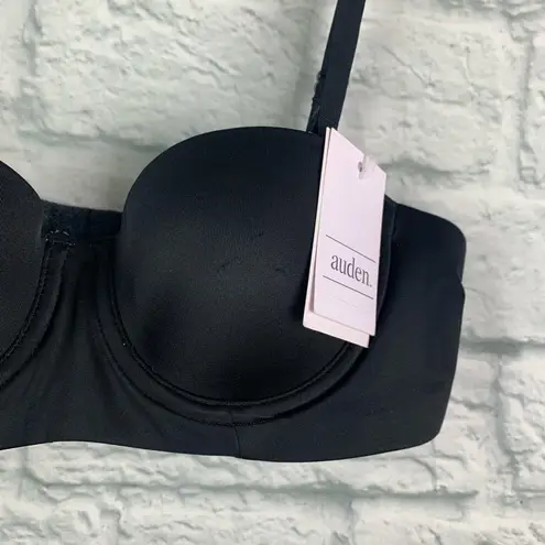 Auden Lightly Lined Strapless Wear Your Way Bra 32AA NWT Black Size undefined