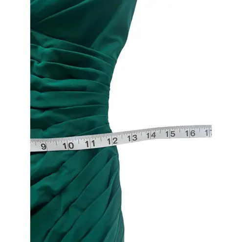 Dancing Queen Evergreen Long Thin Strap Dress