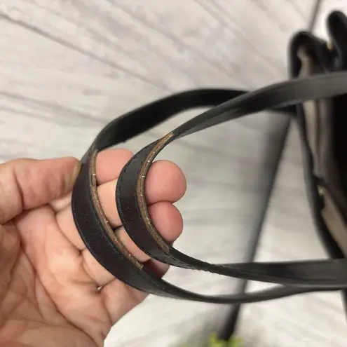 Brahmin Womens Black Leather Tote Bag Black