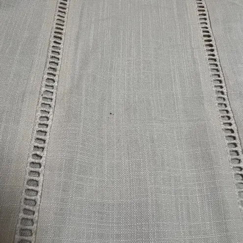 Women's Crewneck Oversized Drop Shoulder Top Size Medium Lagenlook Bohemian Tan