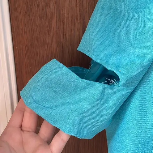 Cosplay Turquoise crop blazer Size 10