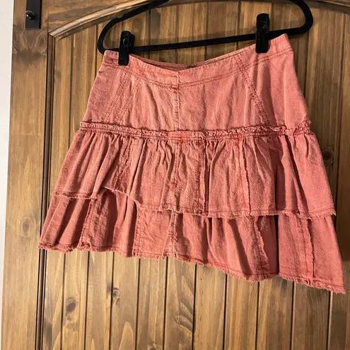 Free People  layered Mini skirt