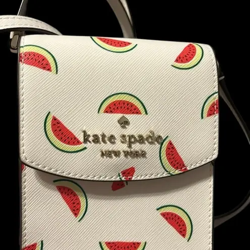 Kate Spade  Cream Watermelon Cellphone Crossbody Bag