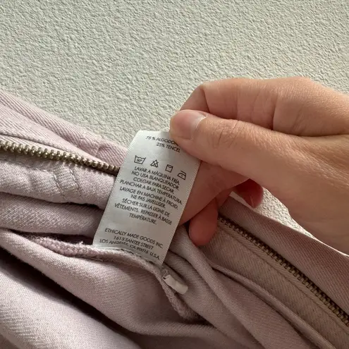 NEW Erica Sabina Carpenter Jumpsuit M Orchid Ice Purple Size M