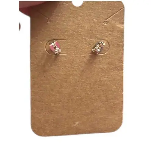 Handmade Dangle Earrings Natural Wood Mint Green Abstract Paint en Drop Earrings