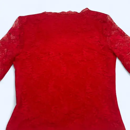 Madden NYC Women's Red Shirt Size XXS
