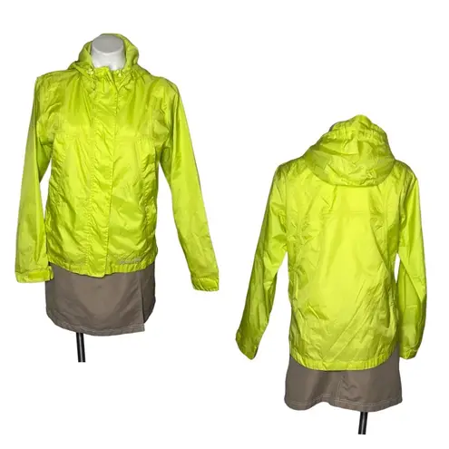 PREDATOR WEAR Jacket Windbreaker Full Zip Draft Flap High Visibility Size Medium