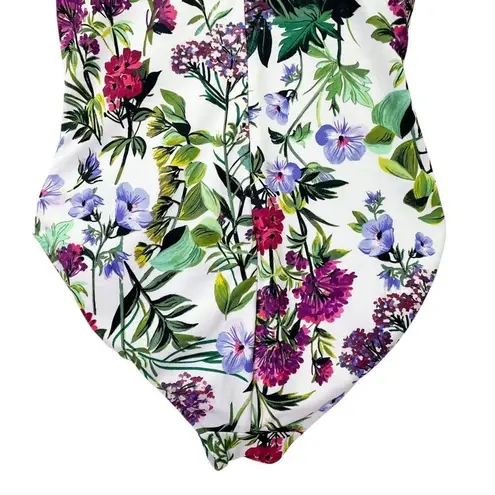 MiracleSuit Magicsuit Modern Romance Natalie One Piece Swimsuit White Size 14