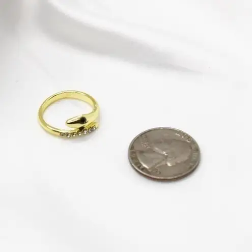 Snake Wrap Ring Gold