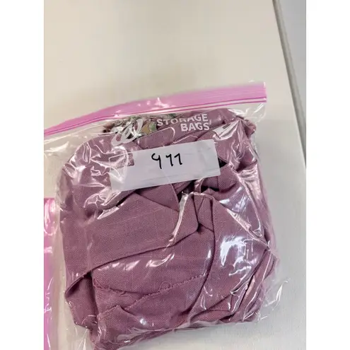 Vintage LF Sport Floral Skirt Set Vest Blouse Cottagecore Grandma Chic M Pink Size M