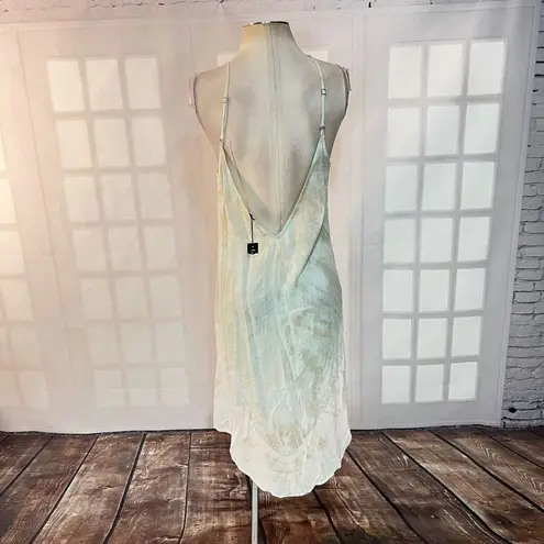 Gypsy 05 NWT button front longer in back flowy tie dye tank size small