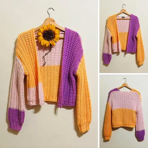 Wild Fable Color Block Cardigan