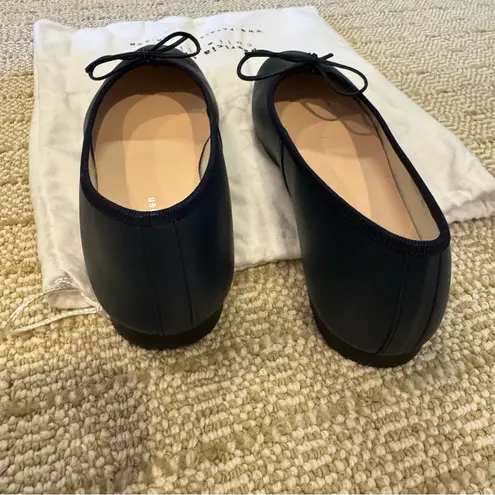 Patricia Green skim navy blue ballerina flats Size 9