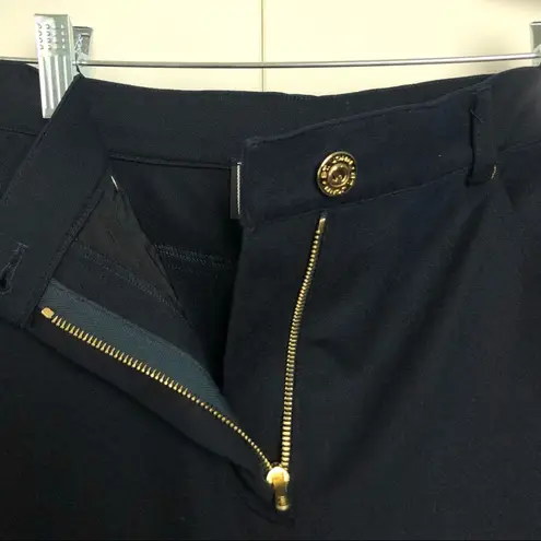 St. John Sport 5 Pocket Straight Leg Pants Dark Navy Blue