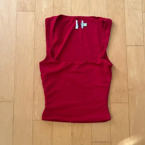 Princess Polly Zoe red tank