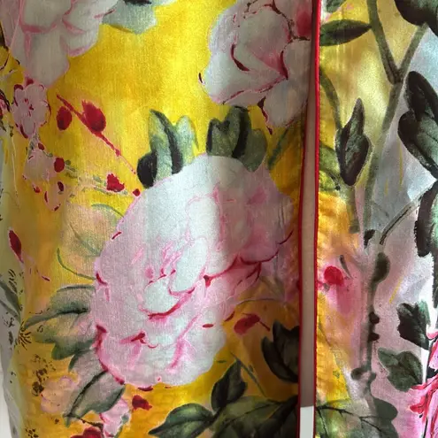 ETRO Reversible Silk Jacket Ethnic Tribal Floral XXL Neiman Marcus NEW $1005 Pink