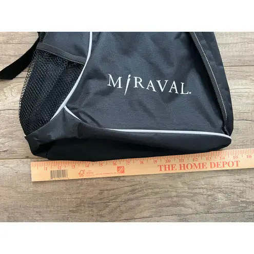 Miraval Spa Sling Backpack Crossbody Bag Resort Tucson Arizona Black