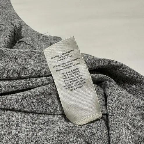 Wilfred Free Heathered Grey Sleeveless Racerback Tank Shirt Top Size S Small