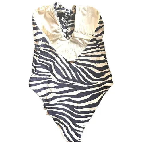 Tigerlily Zoya Salma Halter One Piece Sz XS