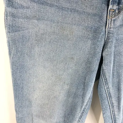 Old Navy  Womens Jeans Rockstar Super Skinny Ankle Mid Rise Dip Dye 6 Tall