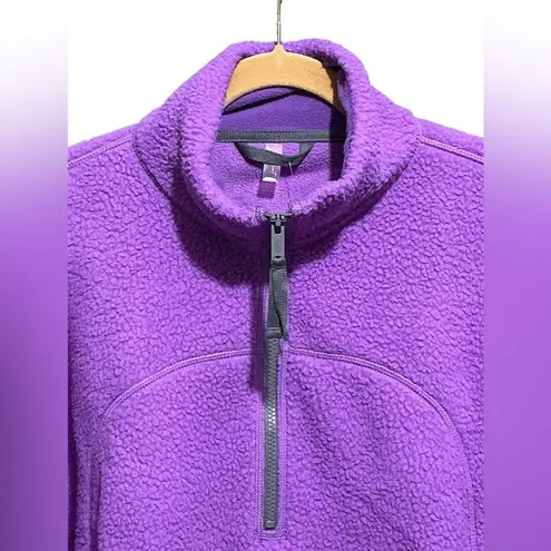 FP MOVEMENT Hit The Slopes 1/2 Zip Pullover XS Red Violet Combo $168 Retail NWT Purple