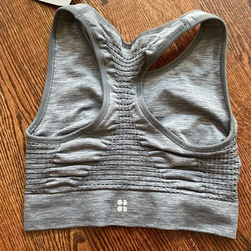 Sweaty Betty  Gray Stamina Workout Bra