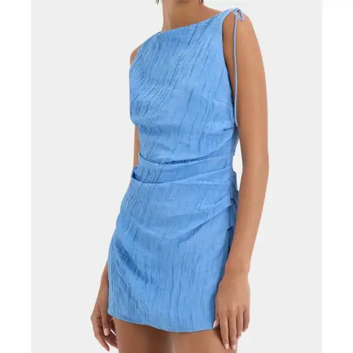 SIR. Ligera Mini Dress in Cornflower Blue 0 / XS New Womens Backless